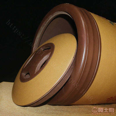 品味歲月的雅器 劉氏紫砂大號(hào)茶葉罐與普洱茶的完美邂逅